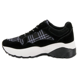 SHELOVET Scarpe da ginnastica nere nero 2