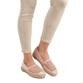 VICES Espadrillas in camoscio rosa 1