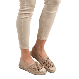 VICES Espadrillas in camoscio marrone 2