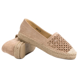 VICES Espadrillas in camoscio marrone 1