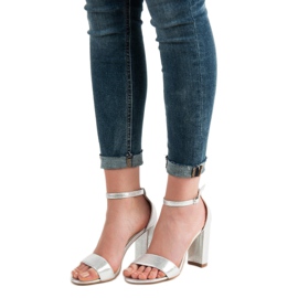 Goodin Sandali Argento grigio 1