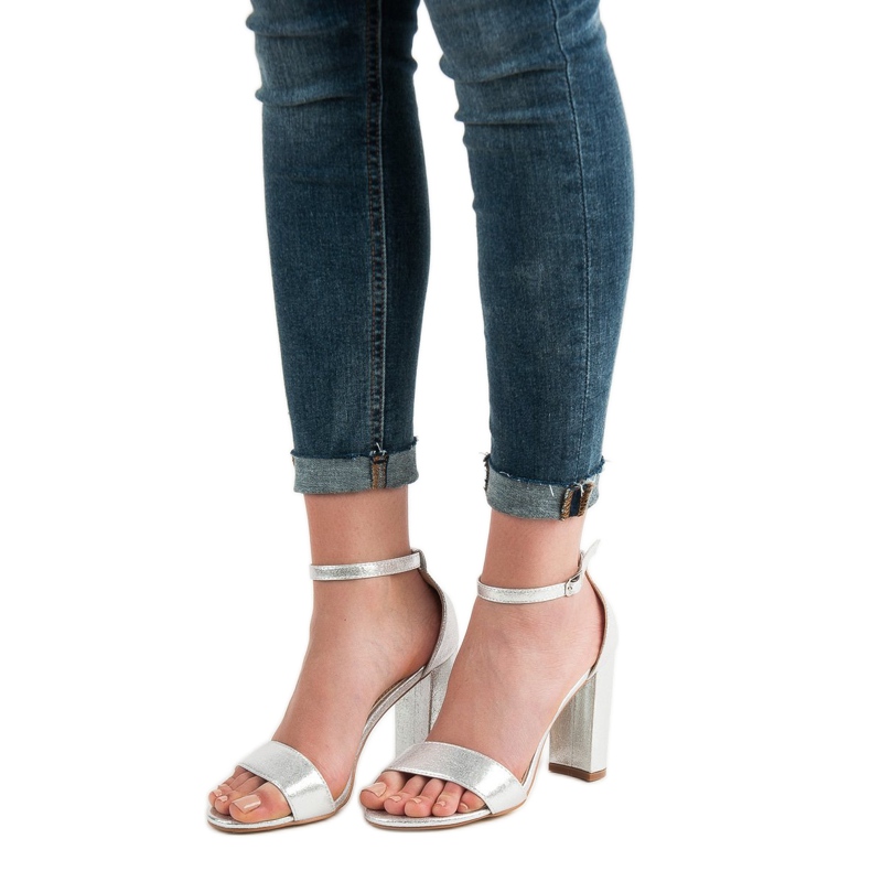 Goodin Sandali Argento grigio 1