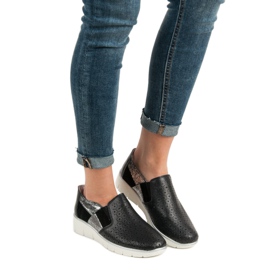 Filippo Scarpe slip-on nere nero 1