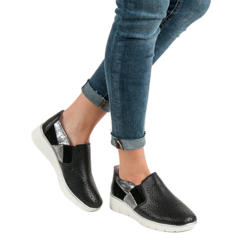 Filippo Scarpe slip-on nere nero 2