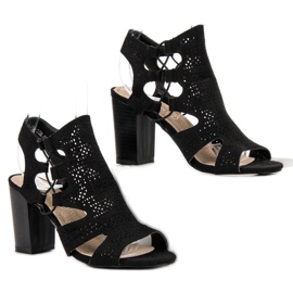 Goodin Sandali neri alla moda nero 2