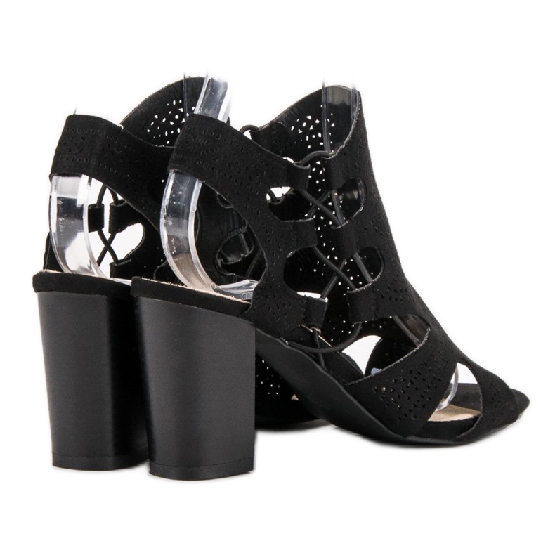 Goodin Sandali neri alla moda nero 1