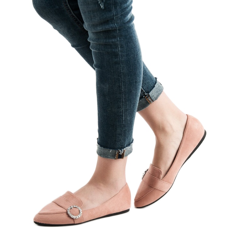 Ch. Creation Mocassini eleganti rosa 2