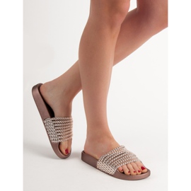 Pantofole VICES alla moda rosa 2