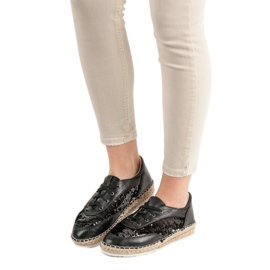 Scarpe con paillettes VICES nero 2