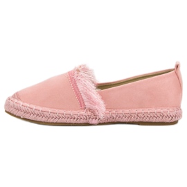 Lily Shoes Espadrillas Con Frange rosa 2