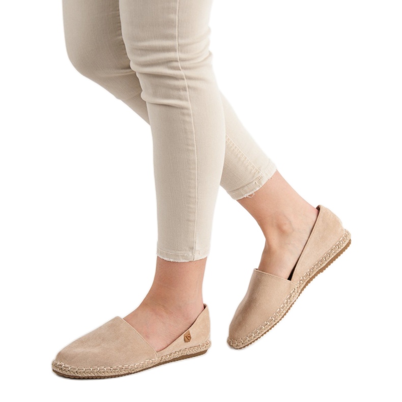 VICES Espadrillas in camoscio marrone 1