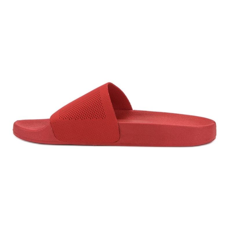 Pantofole VICES rosse rosso 2