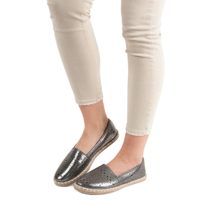 Vgy Max Espadrillas lucide grigio 2