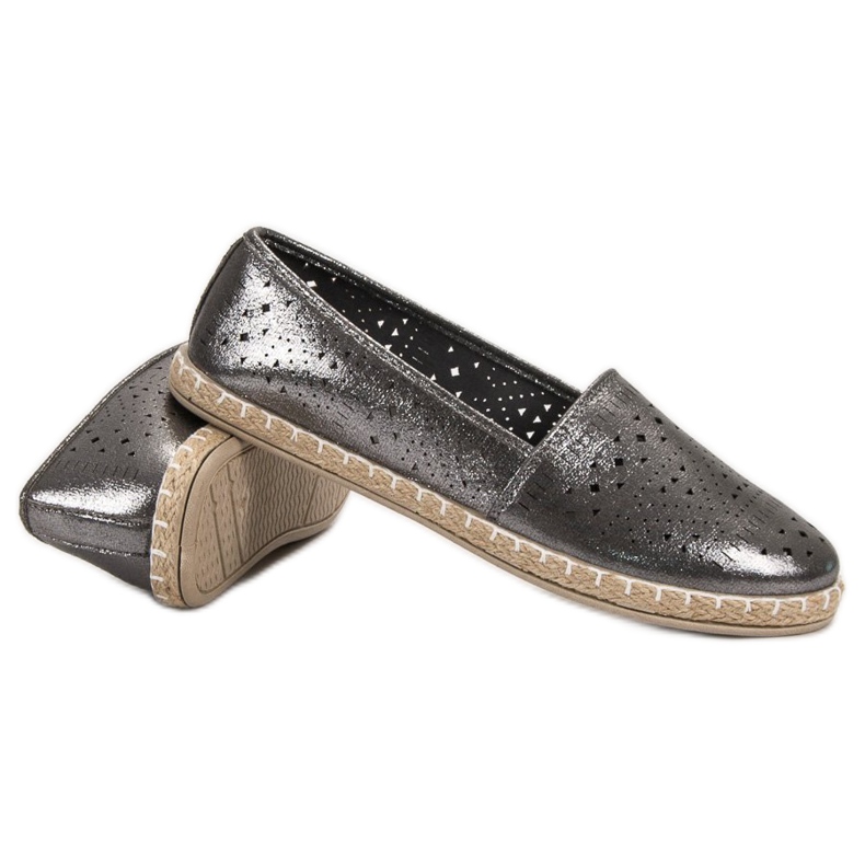 Vgy Max Espadrillas lucide grigio 1