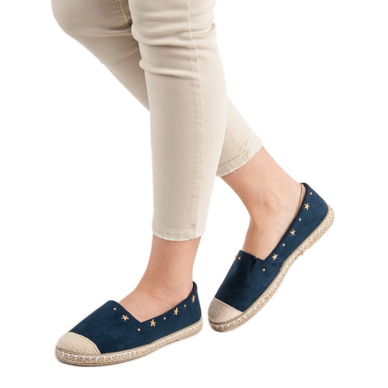 SHELOVET Espadrillas Con Jet blu navy 1