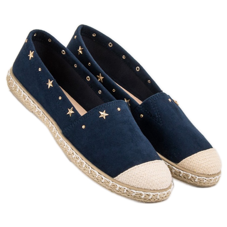 SHELOVET Espadrillas Con Jet blu navy 2