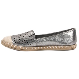 New Tlck Espadrillas Glitter grigio 2