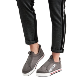 SHELOVET Scarpe sportive di moda grigio 1