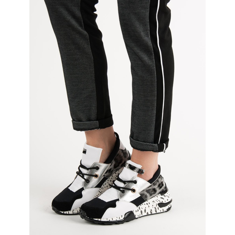 Sneakers VICES alla moda bianco multicolore 2