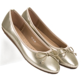 Renda Ballerina Con Fiocco giallo 2