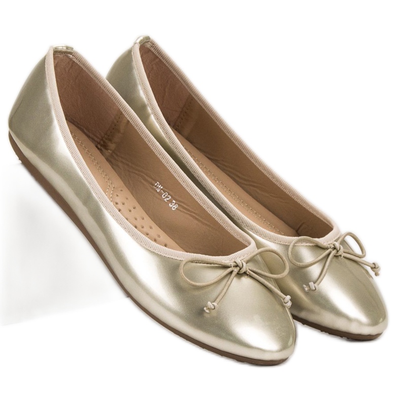 Renda Ballerina Con Fiocco giallo 2