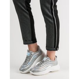 SHELOVET Scarpe Da Ginnastica Sulla Piattaforma grigio 2