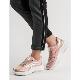 SHELOVET Scarpe Da Ginnastica Sulla Piattaforma rosa 2