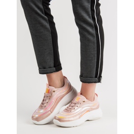 SHELOVET Scarpe Da Ginnastica Sulla Piattaforma rosa 1