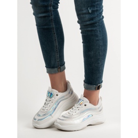 SHELOVET Scarpe Da Ginnastica Sulla Piattaforma bianco 1