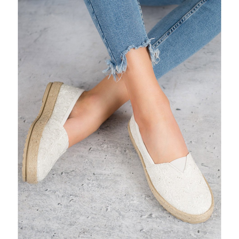 VICES espadrillas bianche bianca 1