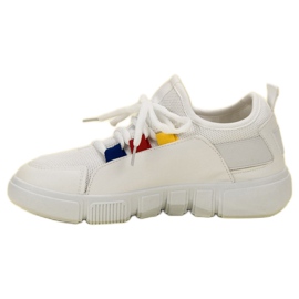 Renda Scarpe sportive slip-on bianca 1