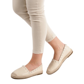 Erynn Espadrillas Con Perle marrone 2