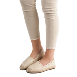 Erynn Espadrillas Con Perle marrone 1