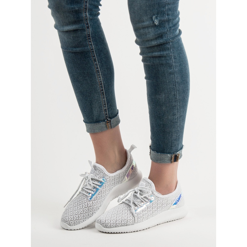 SHELOVET Scarpe sportive bianche bianca 1