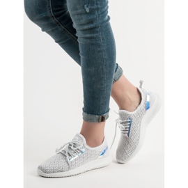 SHELOVET Scarpe sportive bianche bianco 2