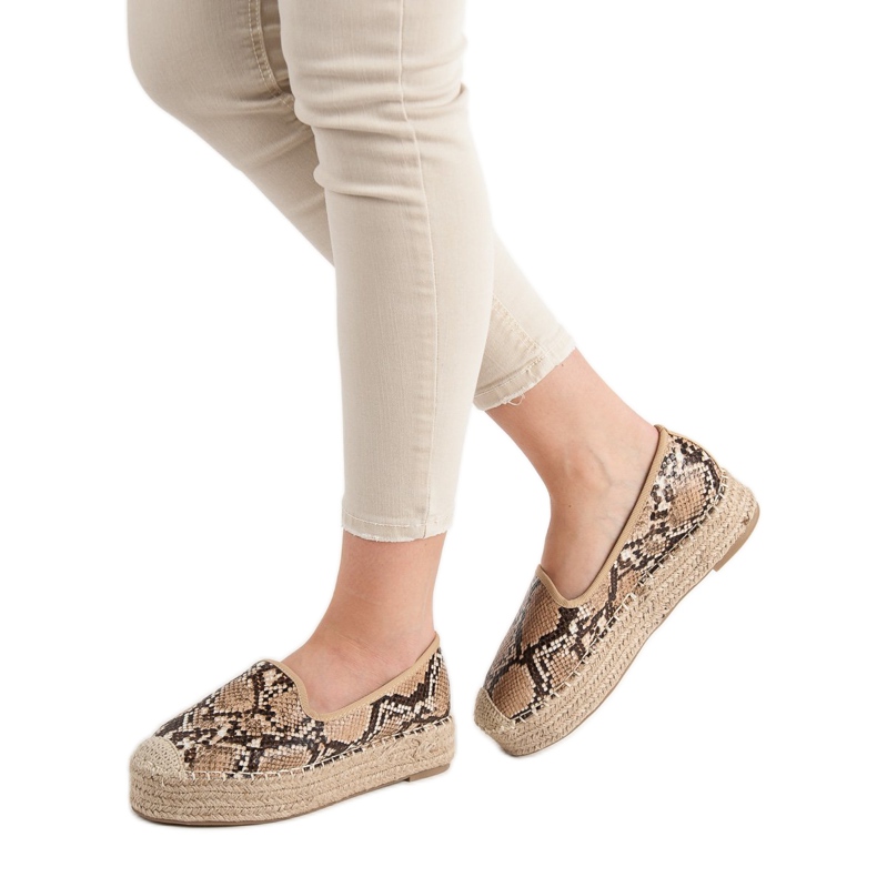 Best Shoes Lordsy sulla piattaforma marrone 2