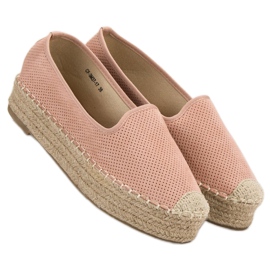 Best Shoes Lordsy sulla piattaforma rosa 1
