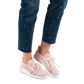SHELOVET Scarpe sportive rosa 2