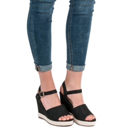 Best Shoes Sandali neri nero 2