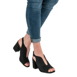 Milaya Sandali costruiti nero 2