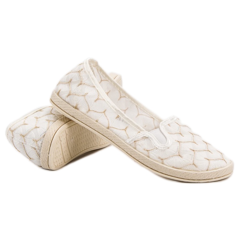 Scarpe da ginnastica bianche Slip On VICES bianca 1