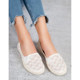 Scarpe da ginnastica bianche Slip On VICES bianco 2
