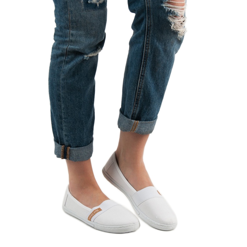 Comodi VICES Slipony bianco 1