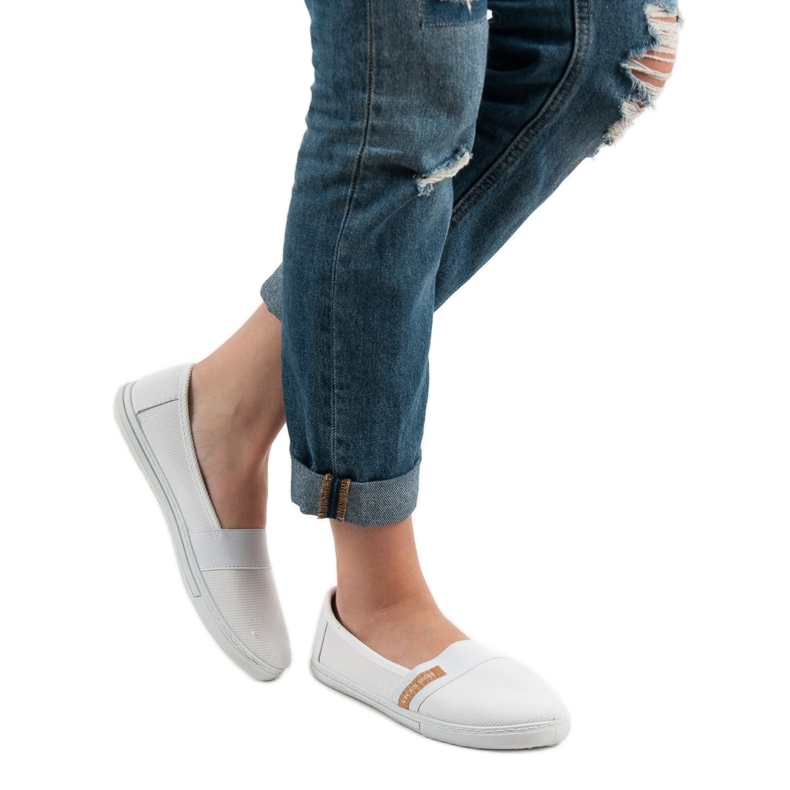 Comodi VICES Slipony bianco 2