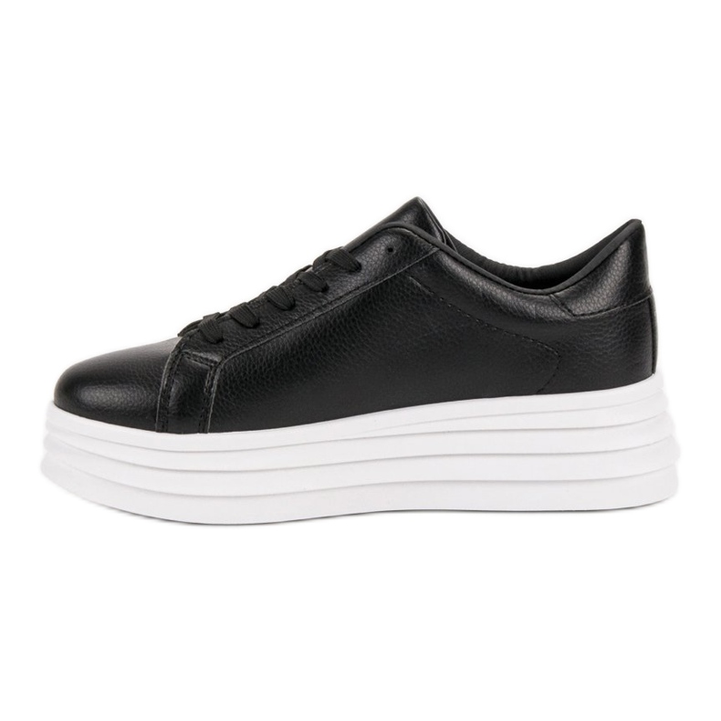 SHELOVET Scarpe sportive nere nero 1
