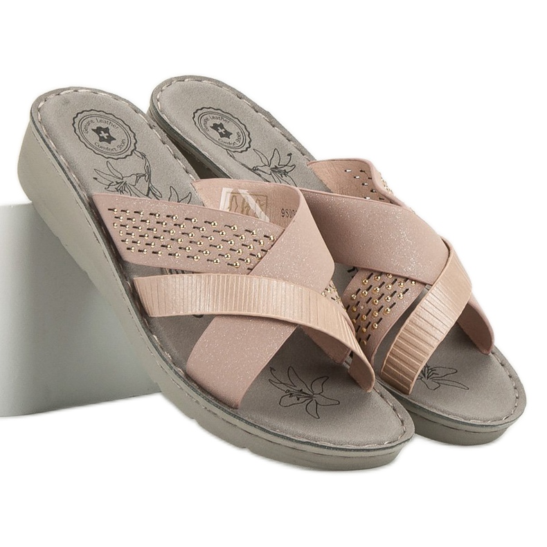 Evento Comode pantofole antipolvere rosa 2