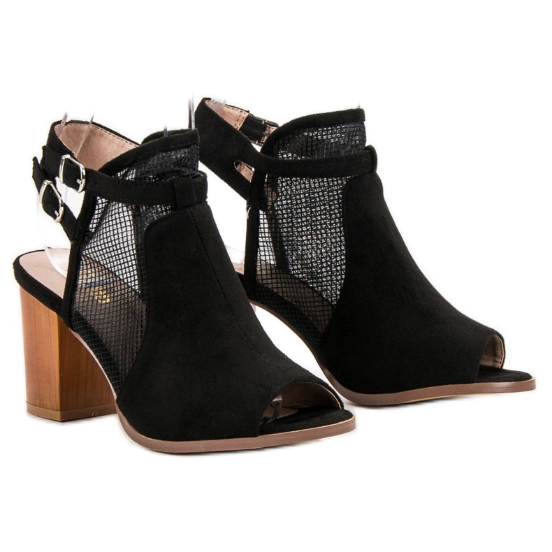 Evento Sandali chiusi alla moda nero 1