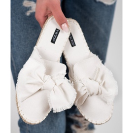 Pantofole VICES integrate bianca 1