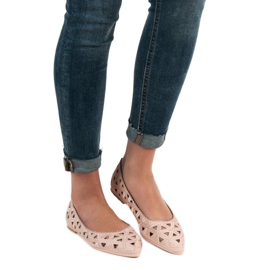 Ballerine traforate VICES rosa 2