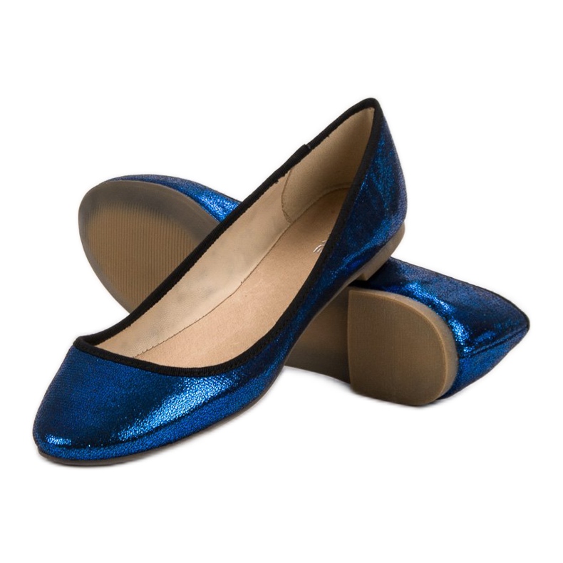 SHELOVET Ballerine blu 1